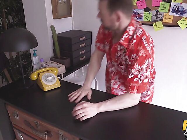 Very hot threesome with big titted hostel guests Taylee Wood and Lady Gang