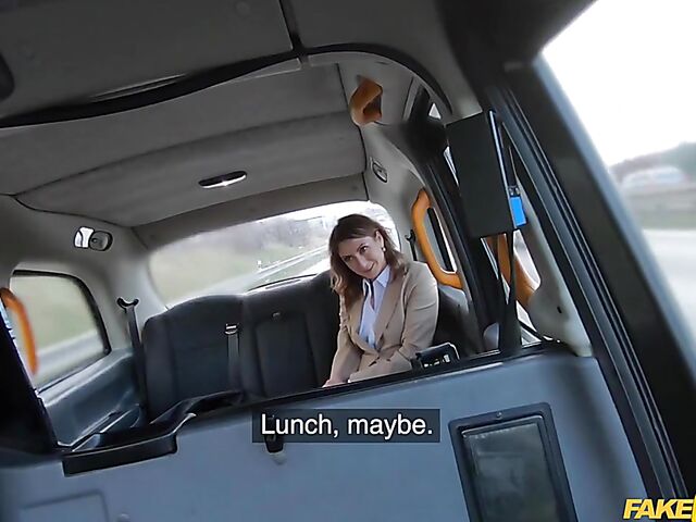 Fake taxi MILF Julia North gets penetrated in the backseat