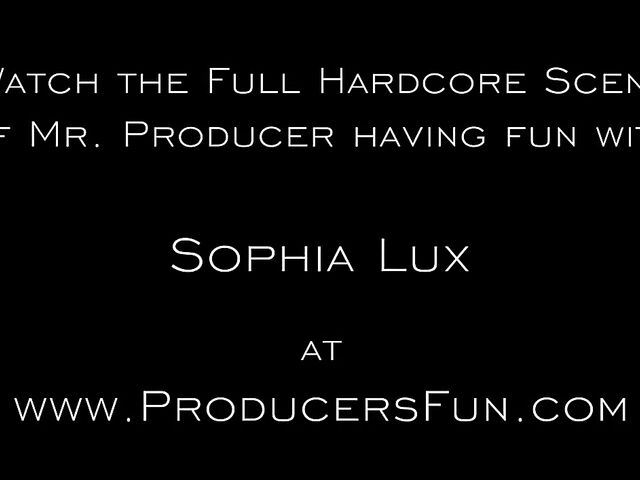Cute blonde teen Sophia Lux talking while fucked