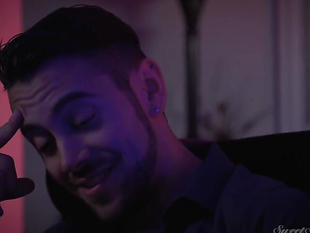 Things get hot in the bedroom with beautiful latina Vanessa Sky