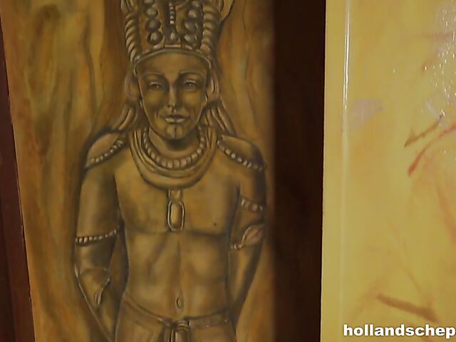 Sauna fuck with dutch pornstar Chelsey Lanette