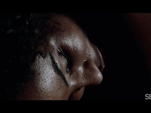 Lesbian interracial lovers Romy Indy and Bonnie Dolce