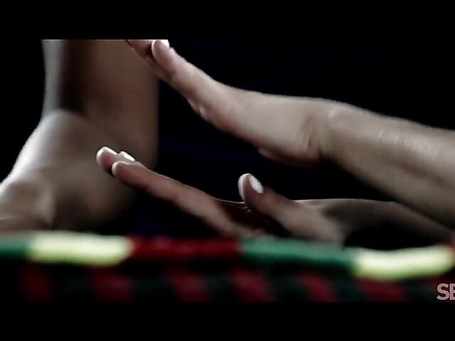 Lesbian interracial lovers Romy Indy and Bonnie Dolce