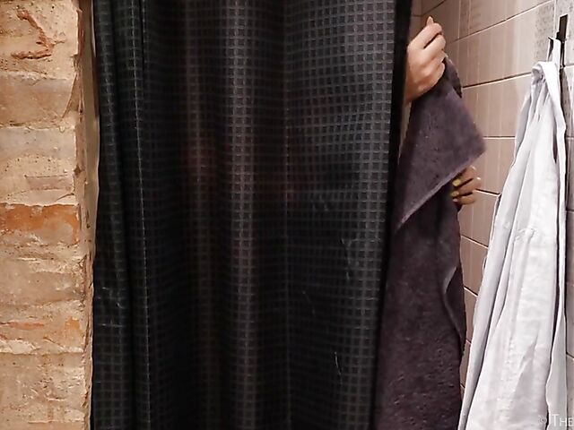 Self spanking and pussy fingering on a motorbike with Gabby Bella