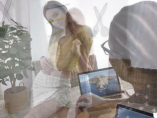 Interracial anal creampie fucking with Claire Roos