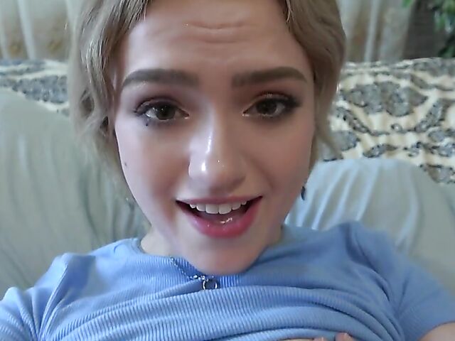 Gracie Gates - Your girlfriend with juicy natural tits POV