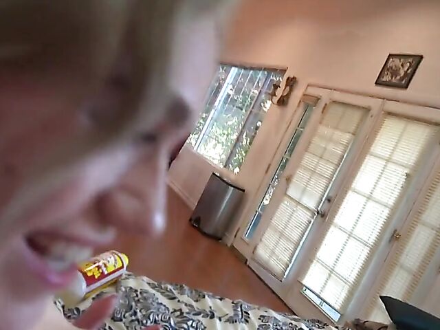 Gracie Gates - Your girlfriend with juicy natural tits POV