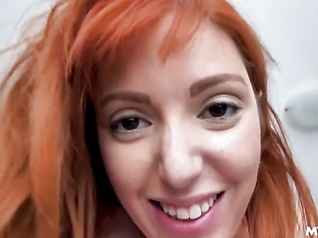 Stay home big-breasted redhead MILF POV during lockdown with Lauren Phillips