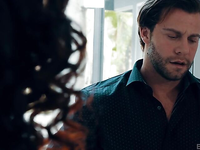 Skinny ebony Scarlit Scandal needs something from Seth Gamble