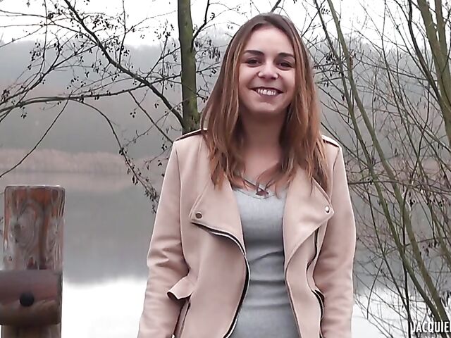 Authentic French porn with 23-year-old Julia