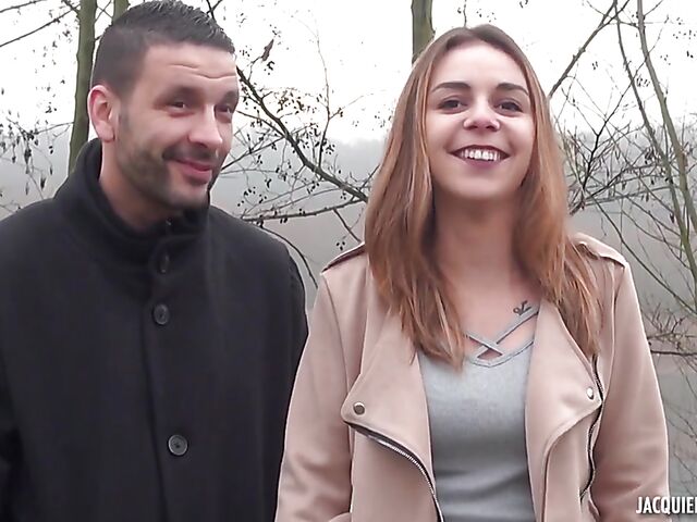 Authentic French porn with 23-year-old Julia