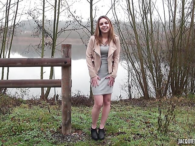 Authentic French porn with 23-year-old Julia