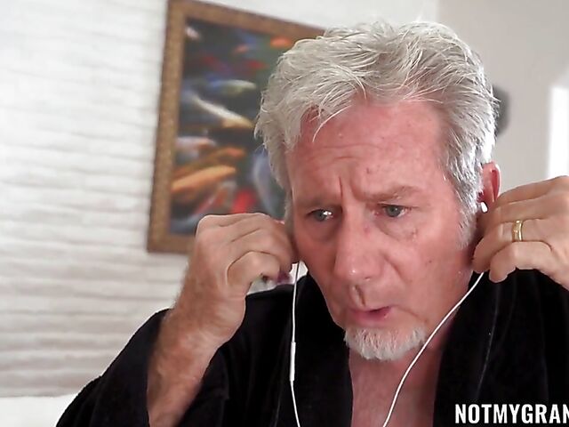 Laney Grey gets seduced by a dirty old man