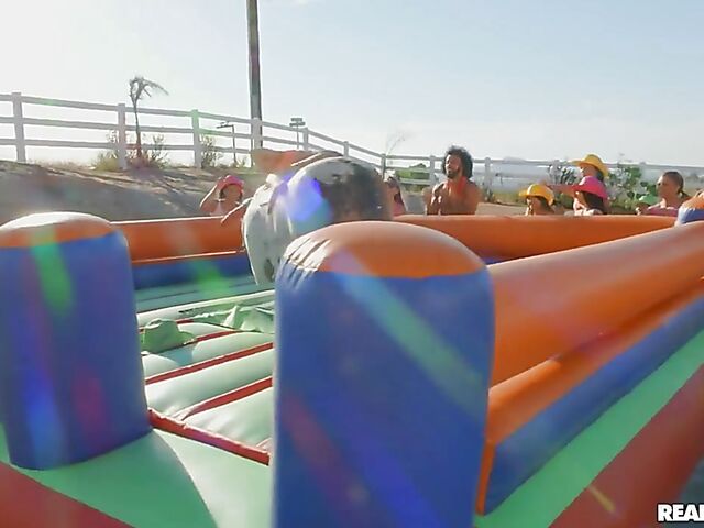 Summer sex party in the DTF House with Angel Youngs, Kylie Rocket, Lulu Chu, etc