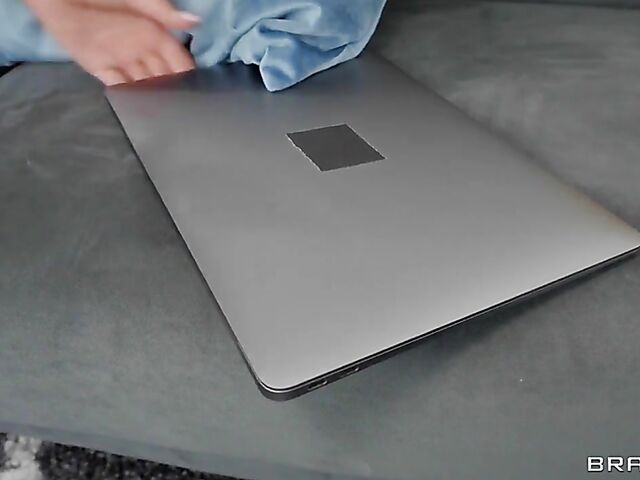 Black cock anal in white panties with Maddy May