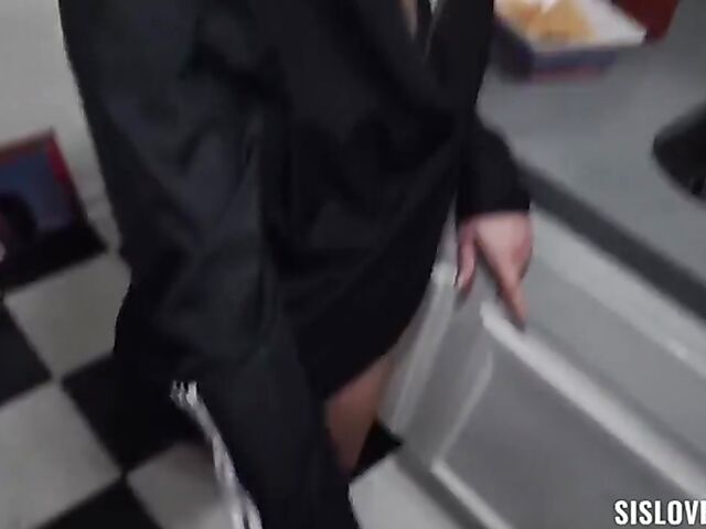 Cute stepsister POV fucking fantasy with Maya Woulfe