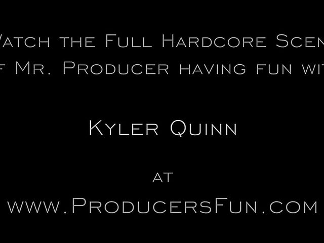 Talking while fucked interview with cute Kyler Quinn