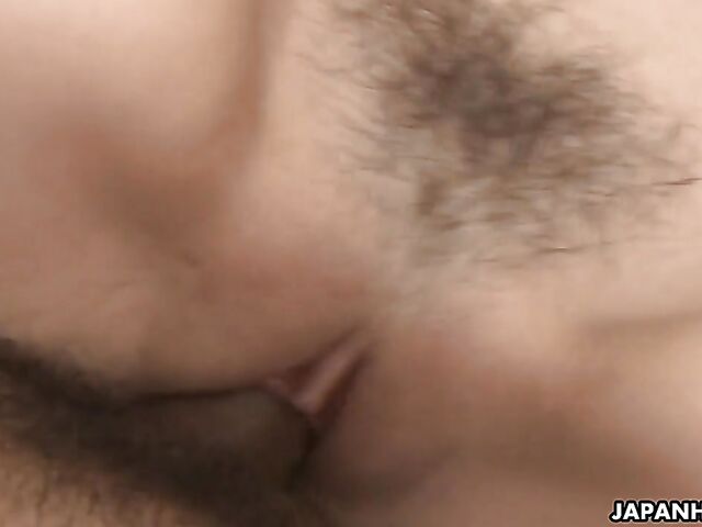 POV Japanese sex with tight pussy babe Misaki Yoshimura