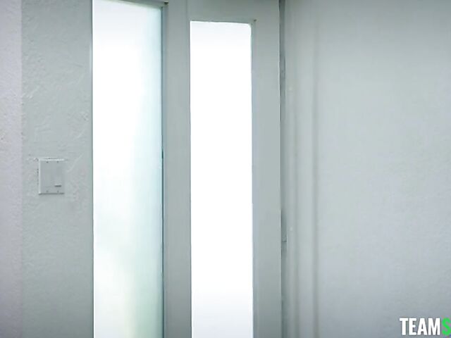 Yoga fuck session with fit blonde Kay Lovely