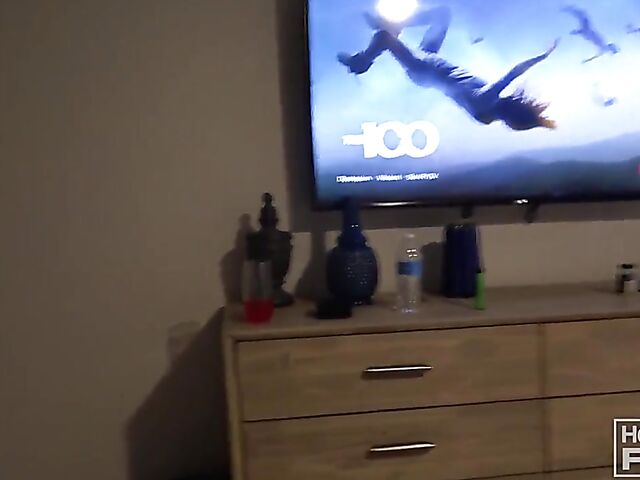 Cum loving Sofia Santana's MMF threesome sex tape with two hot guys