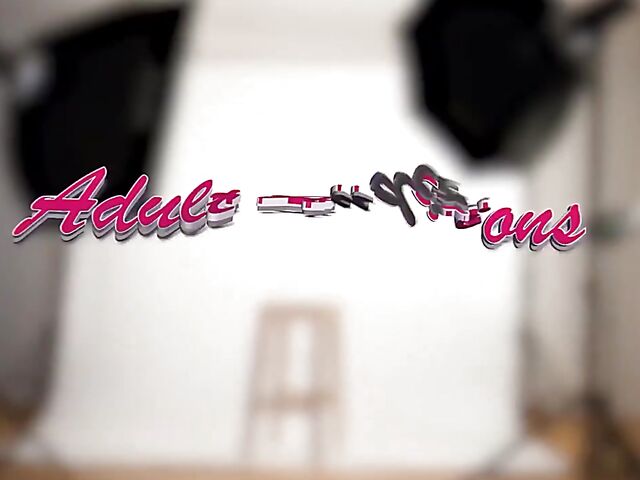 POV British casting and red thong fuck with Nina