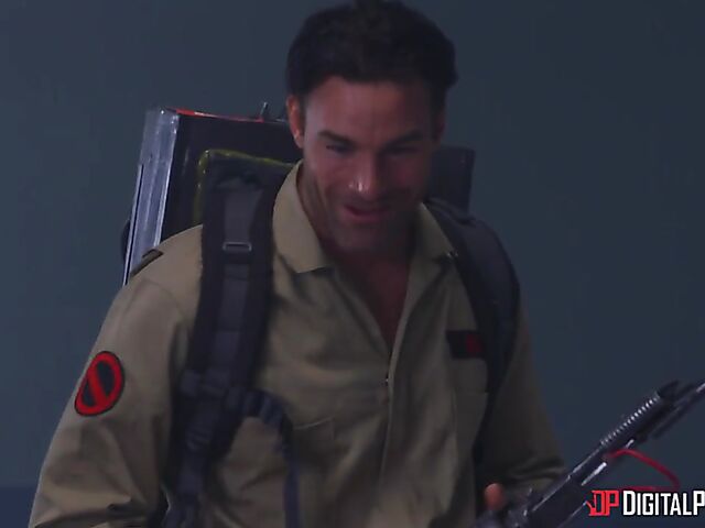 MILF bride Veronica Avluv gangbang with ghostbusters