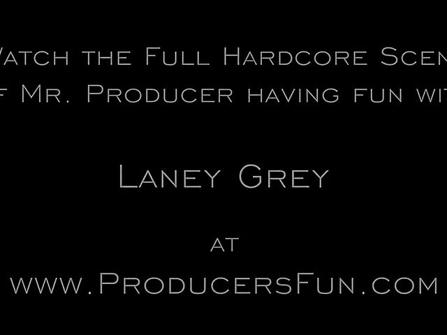 Fucking interview with natural tits girl Laney Grey cum on her lovely face