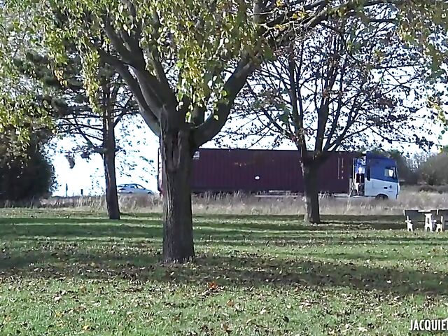 Public anal outdoor with 44-year-old Morgane