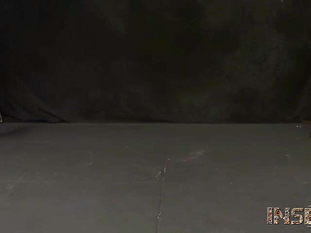 Rubber bondage and more BDSM fun with a busty slave