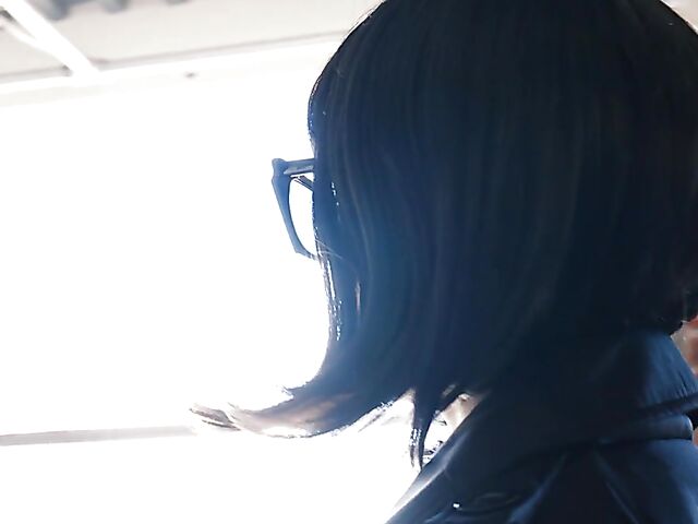 Fishnet solo with small tits brunette Izzy Lush