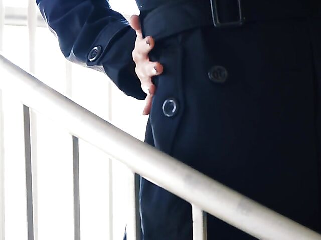 Fishnet solo with small tits brunette Izzy Lush