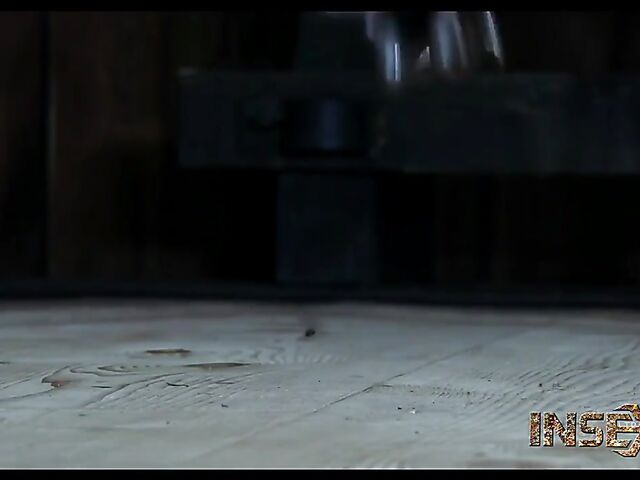 Anal hook in restraints for helpless Hazel Hypnotic