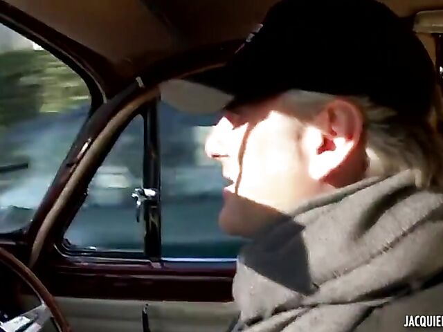 French anal in back stockings with sweet Ines