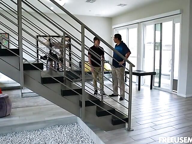 Big boobs MILF and boy free use fucking with Brooklyn Chase