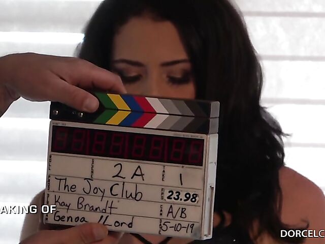 Behind the scenes sex orgy with Angela White and Avi Love