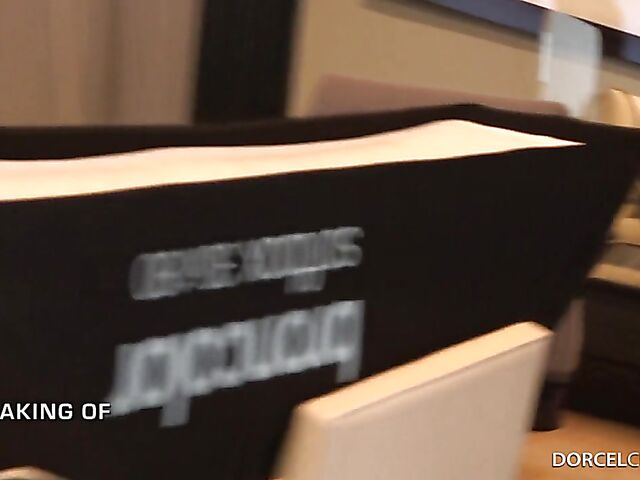 Behind the scenes sex orgy with Angela White and Avi Love