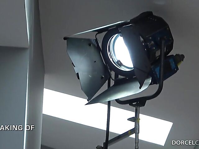 Behind the scenes sex orgy with Angela White and Avi Love