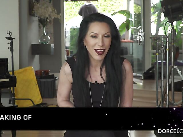 Behind the scenes sex orgy with Angela White and Avi Love