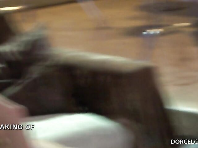 Behind the scenes sex orgy with Angela White and Avi Love