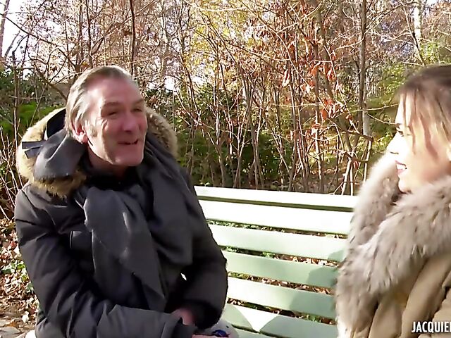 DP French porn with nasty Inesh one more time