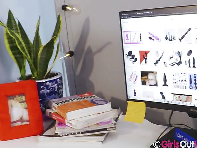 Asian Australian Jean is curious about anal toys and self fisting