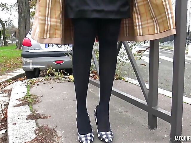 French black on black porn with ebony student Haneul