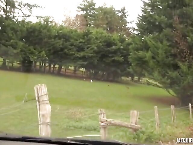 French outdoor sex with 20-year-old farmer Julia