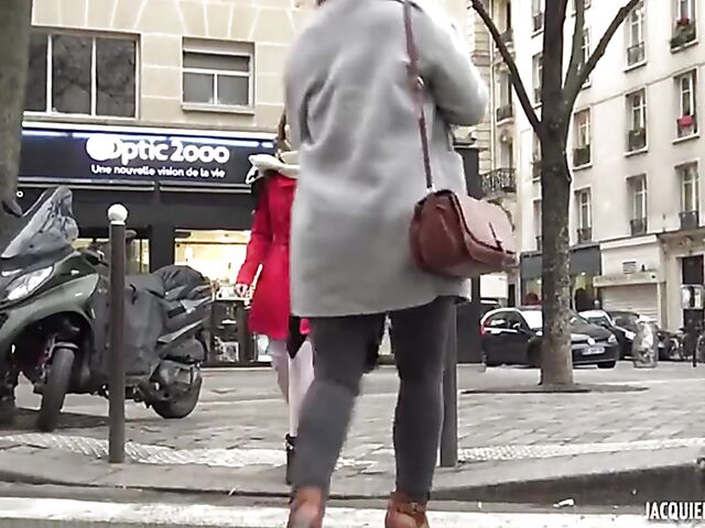 Rose is a 25-year-old French anal enthusiast in white knee high stockings