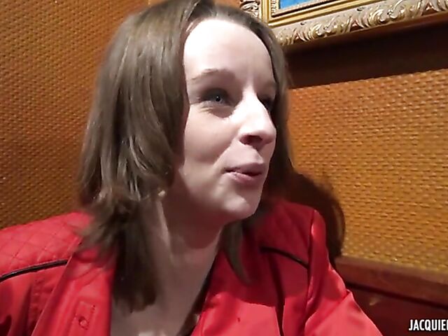 Rose is a 25-year-old French anal enthusiast in white knee high stockings