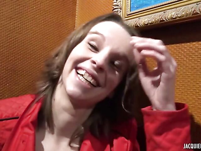 Rose is a 25-year-old French anal enthusiast in white knee high stockings