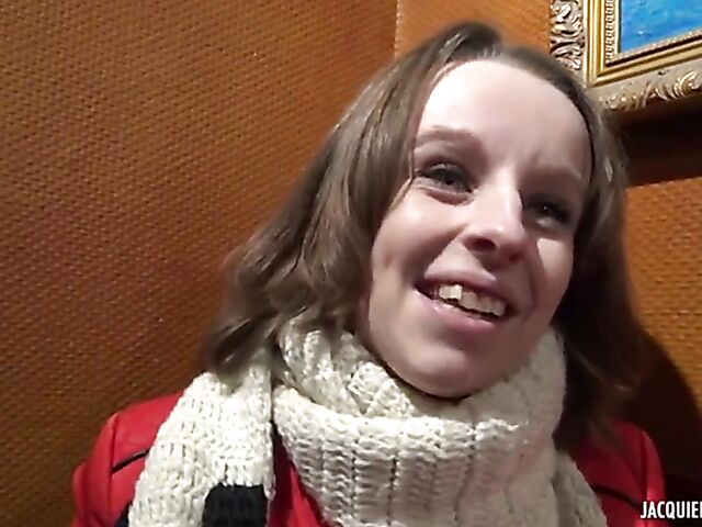 Rose is a 25-year-old French anal enthusiast in white knee high stockings