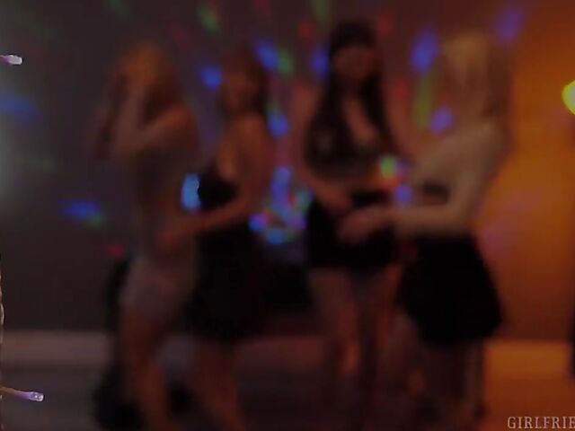 Angel Youngs and Katie Morgan lesbian party for two