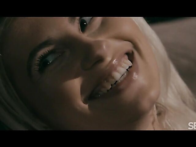 Evening together and passionate sex with Lilly Bella