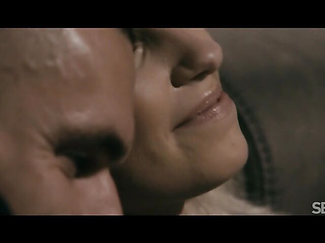 Evening together and passionate sex with Lilly Bella